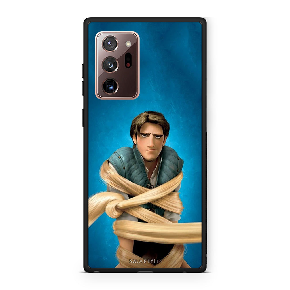 Samsung Note 20 Ultra Tangled 1 Θήκη Αγίου Βαλεντίνου από τη Smartfits με σχέδιο στο πίσω μέρος και μαύρο περίβλημα | Smartphone case with colorful back and black bezels by Smartfits