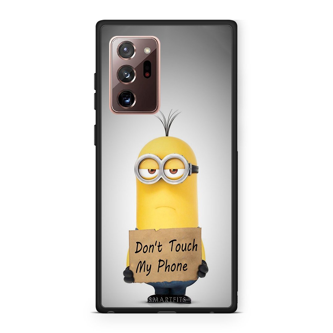 4 - Samsung Note 20 Ultra Minion Text case, cover, bumper