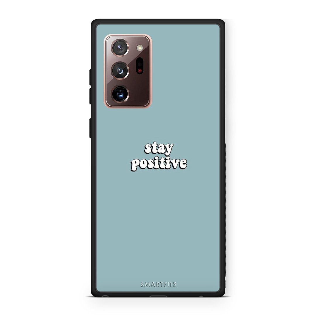 4 - Samsung Note 20 Ultra Positive Text case, cover, bumper