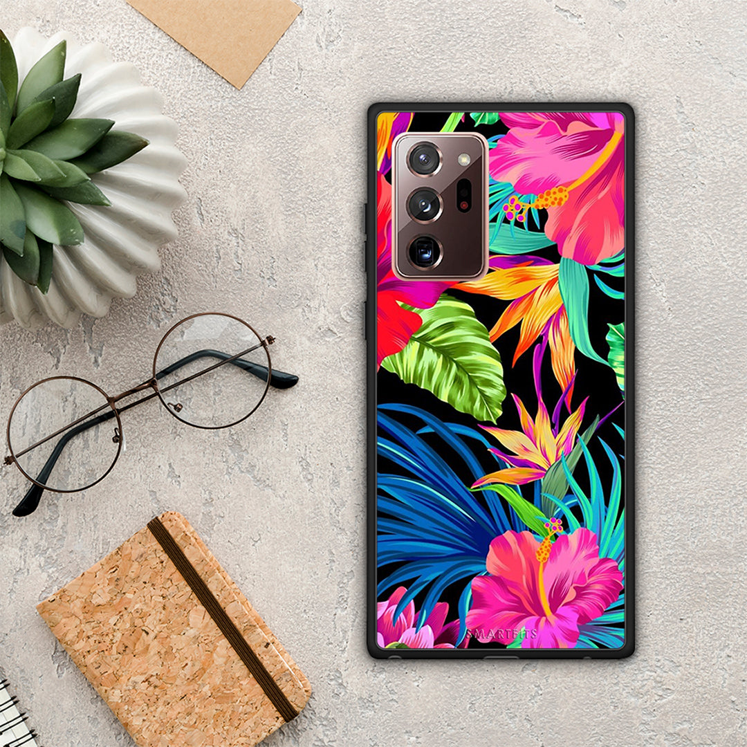 Tropical Flowers - Samsung Galaxy Note 20 Ultra θήκη