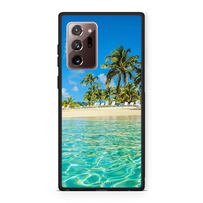 Samsung Note 20 Ultra Tropical Vibes Θήκη από τη Smartfits με σχέδιο στο πίσω μέρος και μαύρο περίβλημα | Smartphone case with colorful back and black bezels by Smartfits