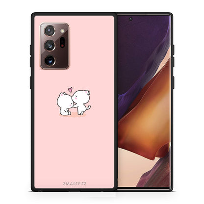Θήκη Samsung Note 20 Ultra Love Valentine από τη Smartfits με σχέδιο στο πίσω μέρος και μαύρο περίβλημα | Samsung Note 20 Ultra Love Valentine case with colorful back and black bezels
