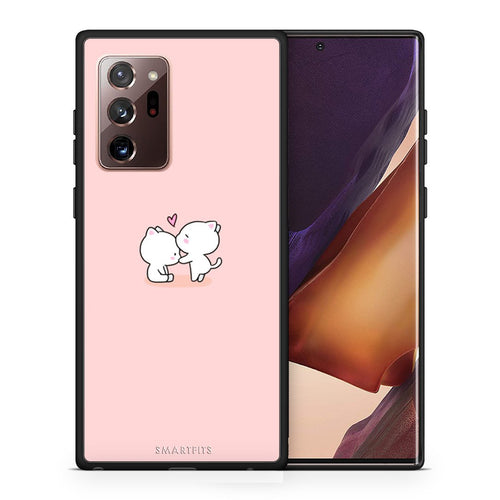 Θήκη Samsung Note 20 Ultra Love Valentine από τη Smartfits με σχέδιο στο πίσω μέρος και μαύρο περίβλημα | Samsung Note 20 Ultra Love Valentine case with colorful back and black bezels