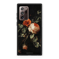 Thumbnail for Samsung Note 20 Ultra Vintage Roses θήκη από τη Smartfits με σχέδιο στο πίσω μέρος και μαύρο περίβλημα | Smartphone case with colorful back and black bezels by Smartfits