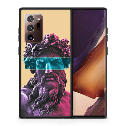 Θήκη Αγίου Βαλεντίνου Samsung Note 20 Ultra Zeus Art από τη Smartfits με σχέδιο στο πίσω μέρος και μαύρο περίβλημα | Samsung Note 20 Ultra Zeus Art case with colorful back and black bezels