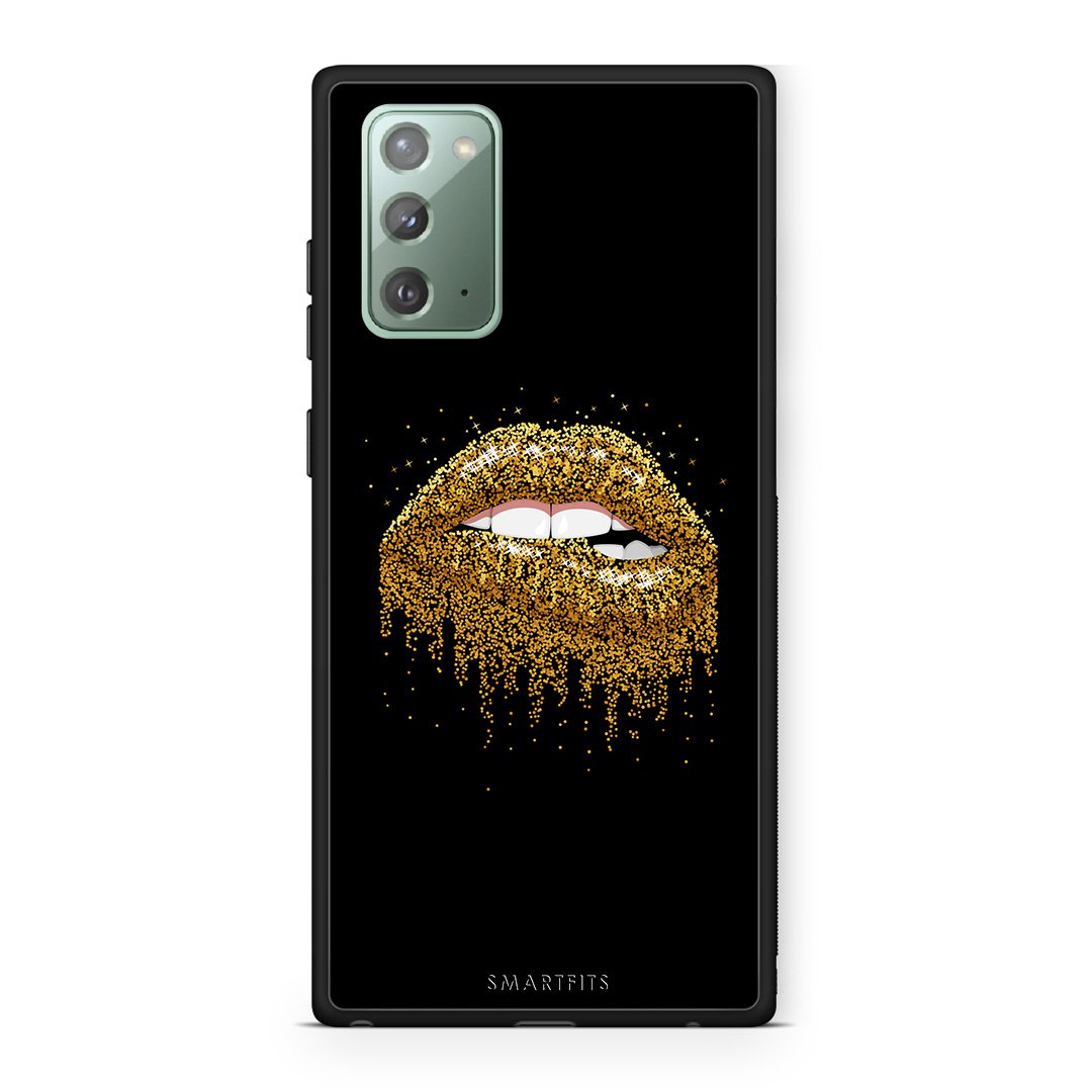 4 - Samsung Note 20 Golden Valentine case, cover, bumper