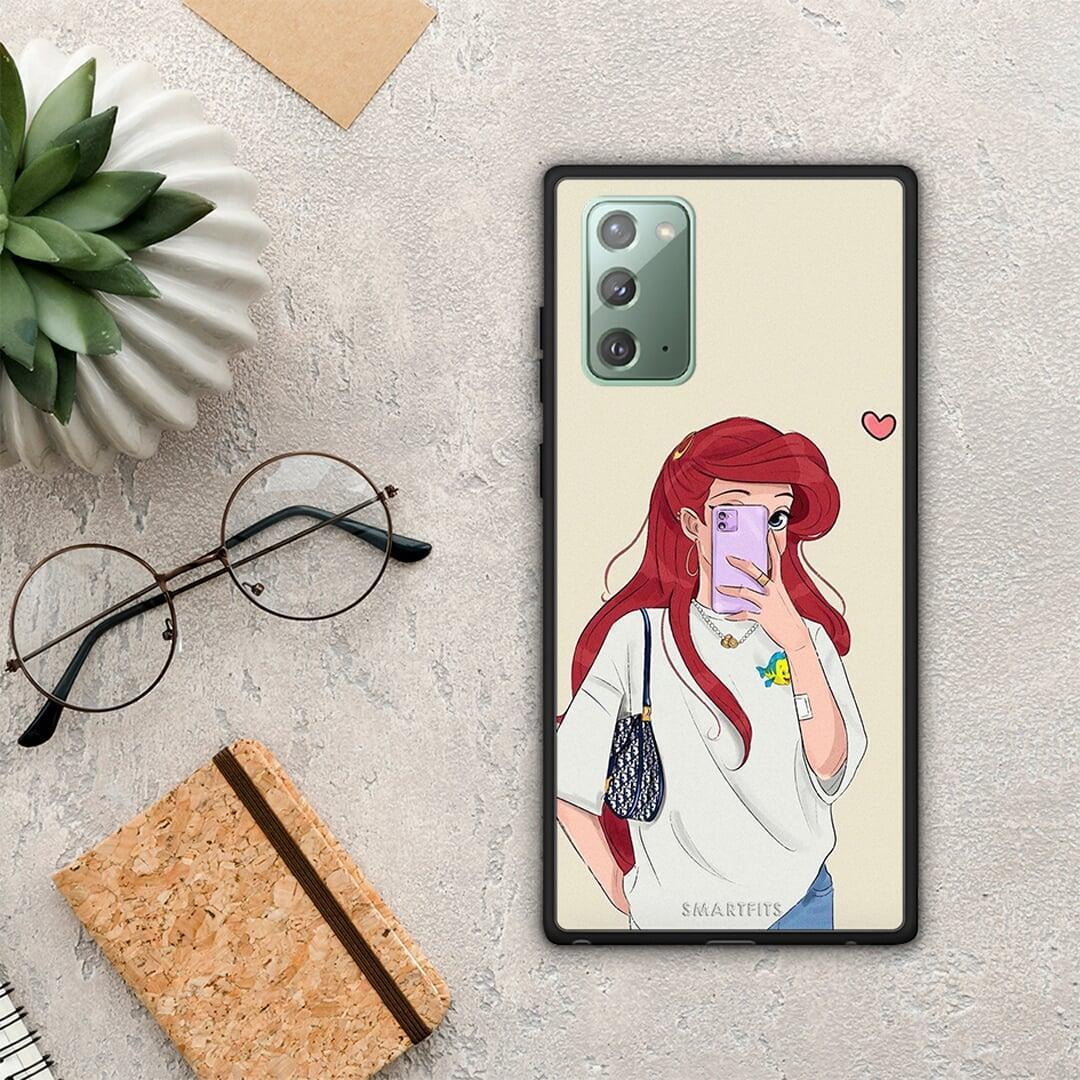 Walking Mermaid - Samsung Galaxy Note 20 θήκη