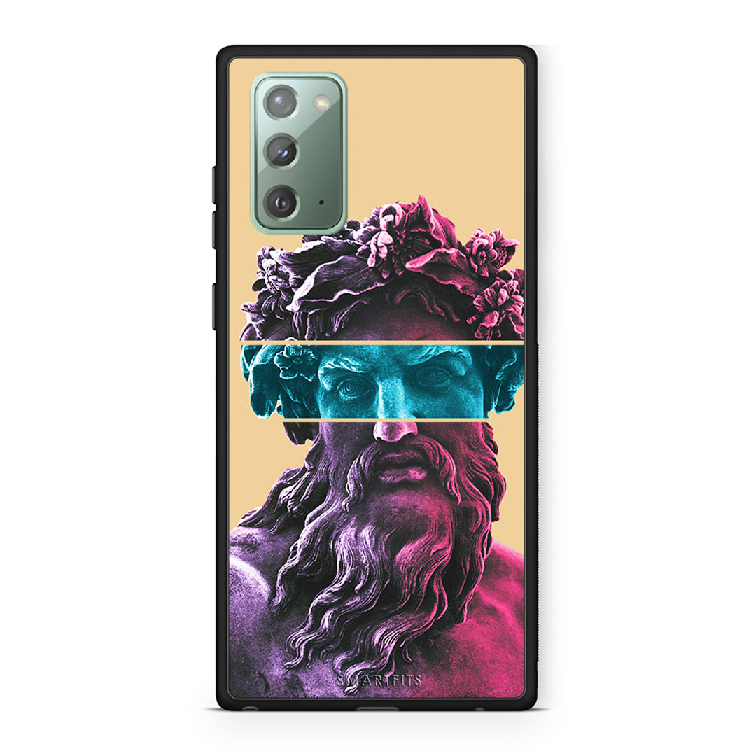 Samsung Note 20 Zeus Art Θήκη Αγίου Βαλεντίνου από τη Smartfits με σχέδιο στο πίσω μέρος και μαύρο περίβλημα | Smartphone case with colorful back and black bezels by Smartfits