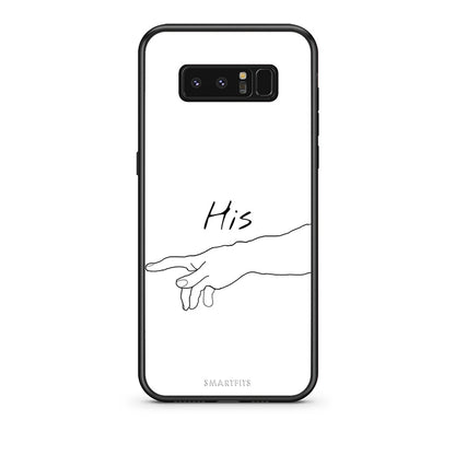 samsung note 8 Aeshetic Love 2 Θήκη Αγίου Βαλεντίνου από τη Smartfits με σχέδιο στο πίσω μέρος και μαύρο περίβλημα | Smartphone case with colorful back and black bezels by Smartfits