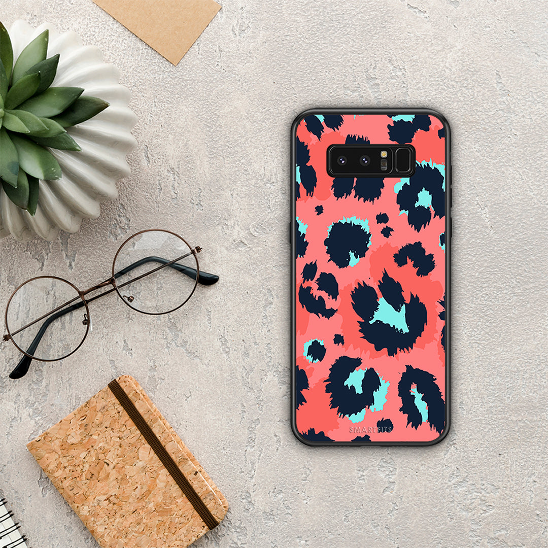 Animal Pink Leopard - Samsung Galaxy Note 8 θήκη