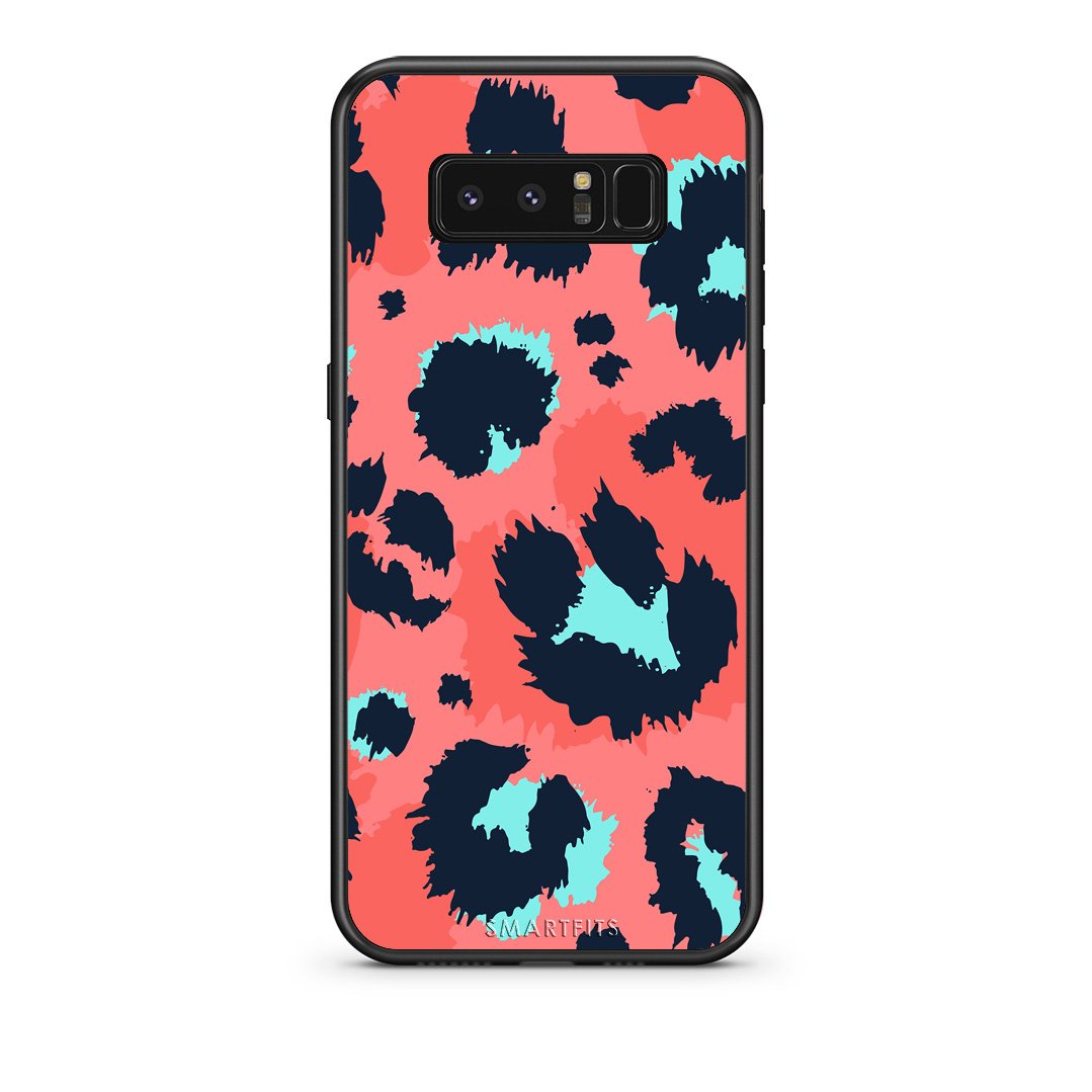 22 - samsung galaxy note 8 Pink Leopard Animal case, cover, bumper