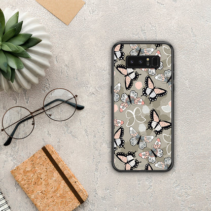 Boho Butterflies - Samsung Galaxy Note 8 θήκη