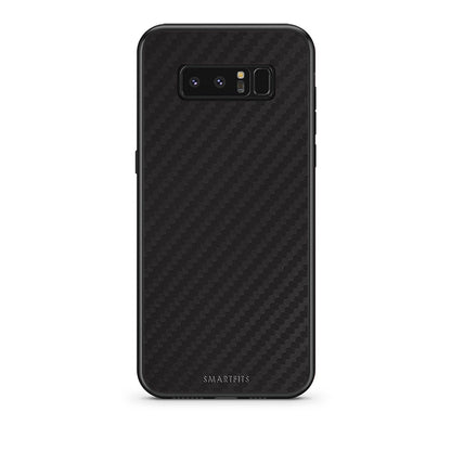 samsung note 8 Carbon Black θήκη από τη Smartfits με σχέδιο στο πίσω μέρος και μαύρο περίβλημα | Smartphone case with colorful back and black bezels by Smartfits