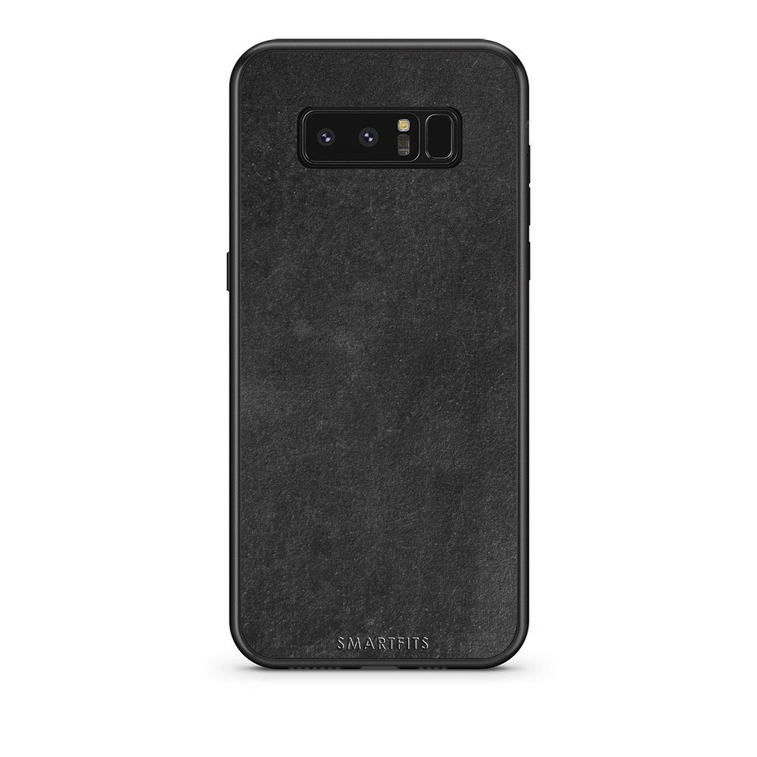 87 - samsung galaxy note 8 Black Slate Color case, cover, bumper