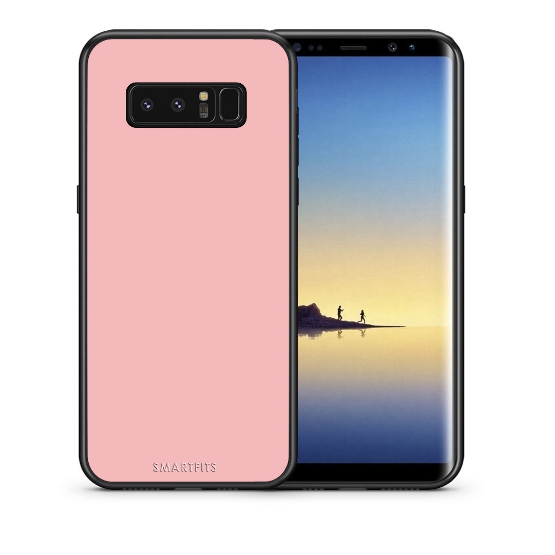 Θήκη Samsung Note 8 Nude Color από τη Smartfits με σχέδιο στο πίσω μέρος και μαύρο περίβλημα | Samsung Note 8 Nude Color case with colorful back and black bezels