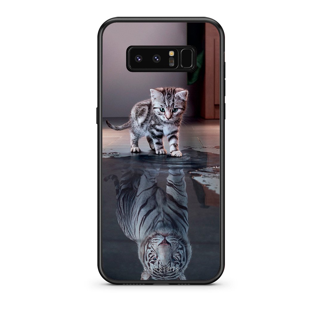 4 - samsung note 8 Tiger Cute case, cover, bumper