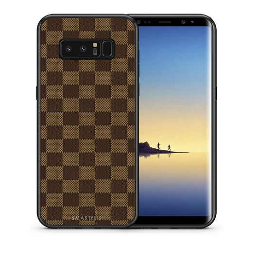 Θήκη Samsung Note 8 Glamour Designer από τη Smartfits με σχέδιο στο πίσω μέρος και μαύρο περίβλημα | Samsung Note 8 Glamour Designer case with colorful back and black bezels