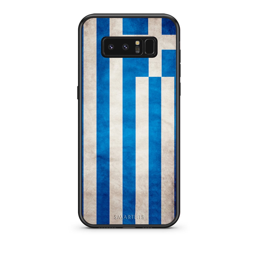 4 - samsung note 8 Greece Flag case, cover, bumper