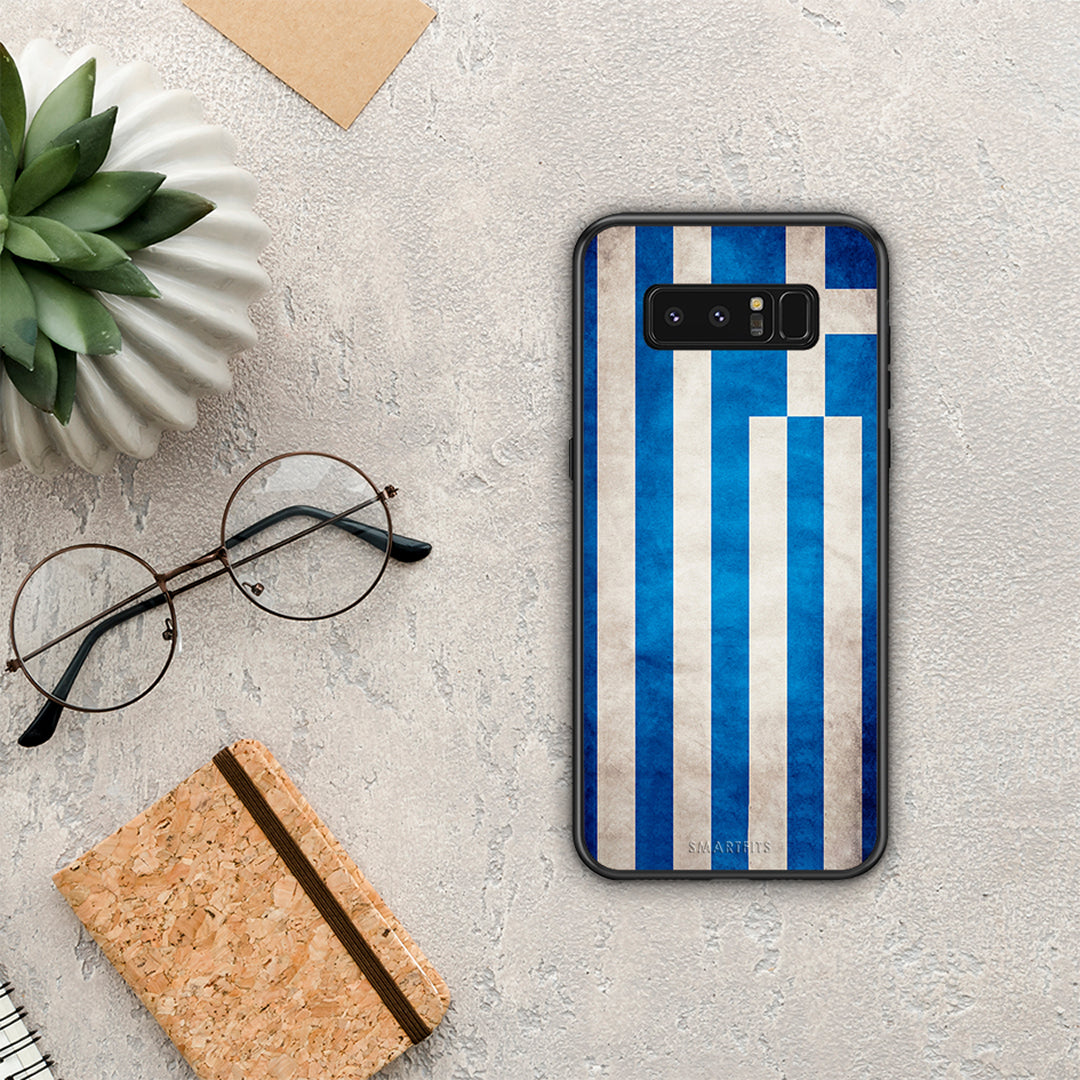 Flag Greek - Samsung Galaxy Note 8 θήκη