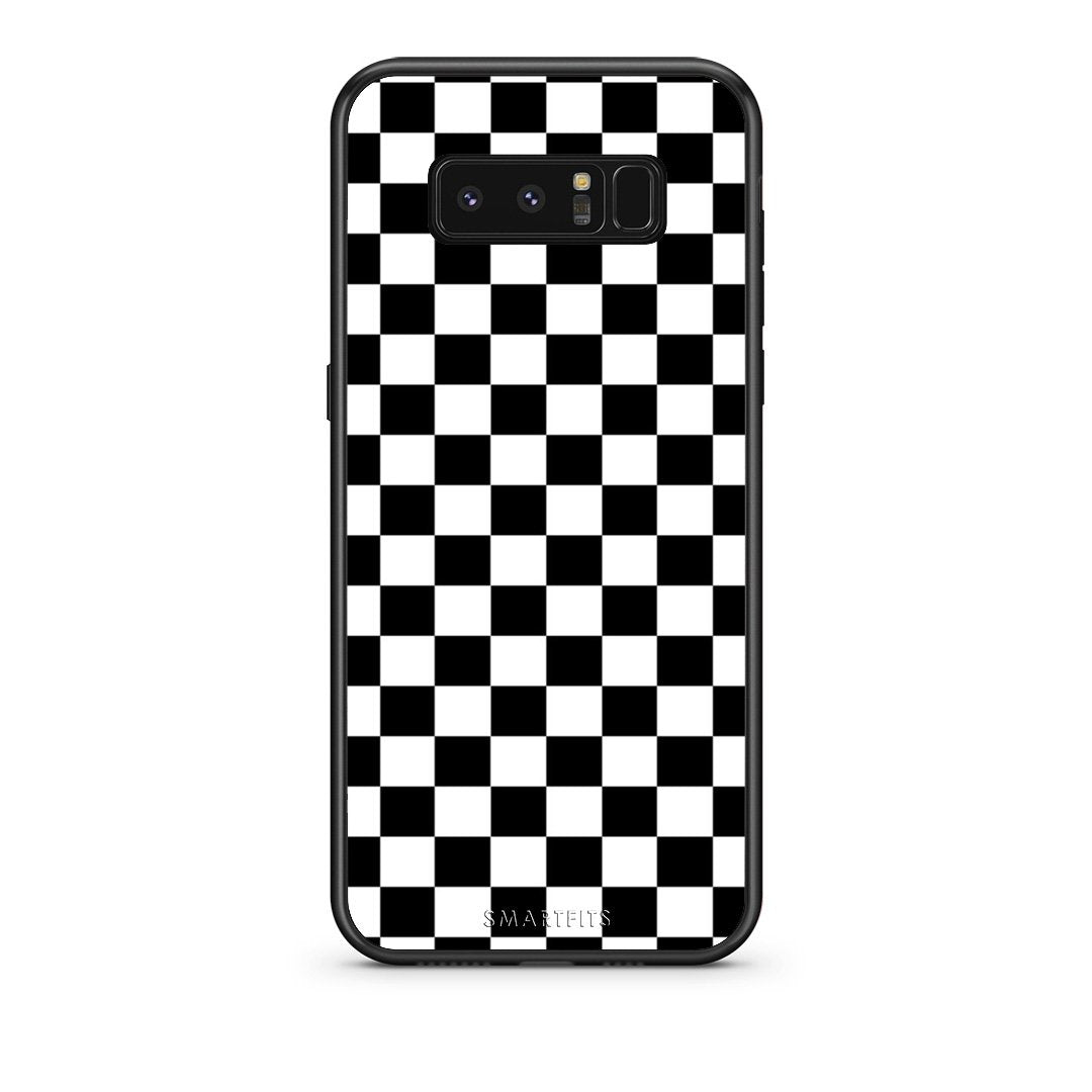 4 - samsung note 8 Squares Geometric case, cover, bumper