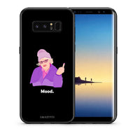 Thumbnail for Θήκη Samsung Note 8 Grandma Mood Black από τη Smartfits με σχέδιο στο πίσω μέρος και μαύρο περίβλημα | Samsung Note 8 Grandma Mood Black case with colorful back and black bezels