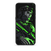 Thumbnail for samsung note 8 Green Soldier Θήκη Αγίου Βαλεντίνου από τη Smartfits με σχέδιο στο πίσω μέρος και μαύρο περίβλημα | Smartphone case with colorful back and black bezels by Smartfits