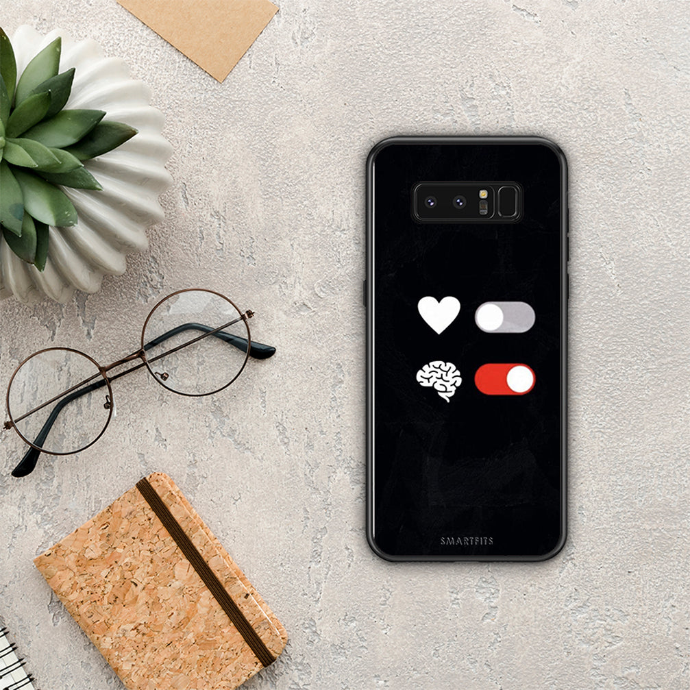 Heart Vs Brain - Samsung Galaxy Note 8 θήκη