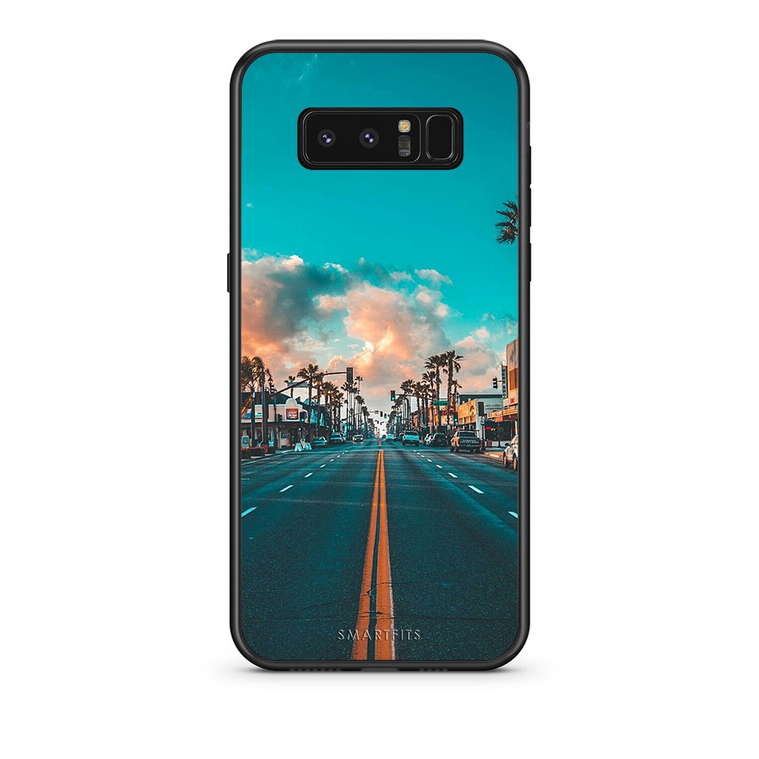 4 - samsung note 8 City Landscape case, cover, bumper