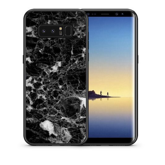 Θήκη Samsung Note 8 Male Marble από τη Smartfits με σχέδιο στο πίσω μέρος και μαύρο περίβλημα | Samsung Note 8 Male Marble case with colorful back and black bezels
