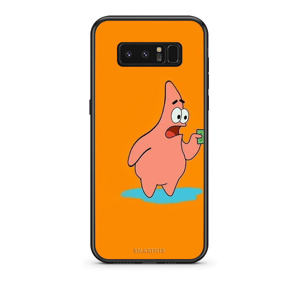 samsung note 8 No Money 1 Θήκη Αγίου Βαλεντίνου από τη Smartfits με σχέδιο στο πίσω μέρος και μαύρο περίβλημα | Smartphone case with colorful back and black bezels by Smartfits