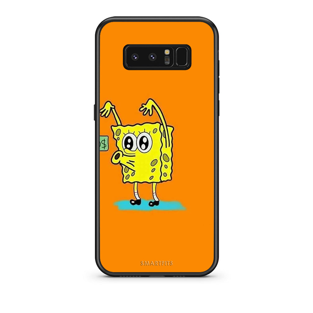 samsung note 8 No Money 2 Θήκη Αγίου Βαλεντίνου από τη Smartfits με σχέδιο στο πίσω μέρος και μαύρο περίβλημα | Smartphone case with colorful back and black bezels by Smartfits