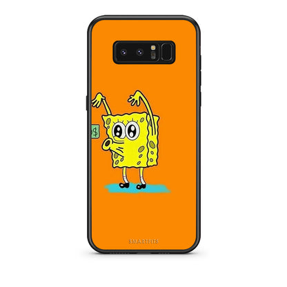 samsung note 8 No Money 2 Θήκη Αγίου Βαλεντίνου από τη Smartfits με σχέδιο στο πίσω μέρος και μαύρο περίβλημα | Smartphone case with colorful back and black bezels by Smartfits