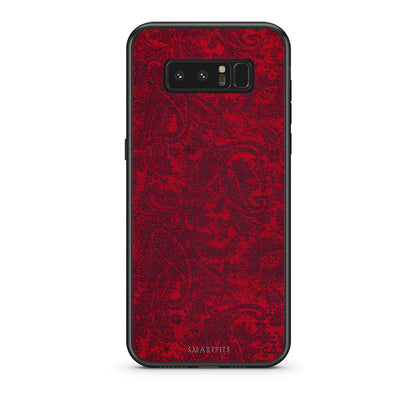 samsung note 8 Paisley Cashmere θήκη από τη Smartfits με σχέδιο στο πίσω μέρος και μαύρο περίβλημα | Smartphone case with colorful back and black bezels by Smartfits