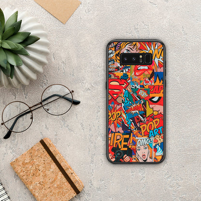 PopArt OMG - Samsung Galaxy Note 8 θήκη