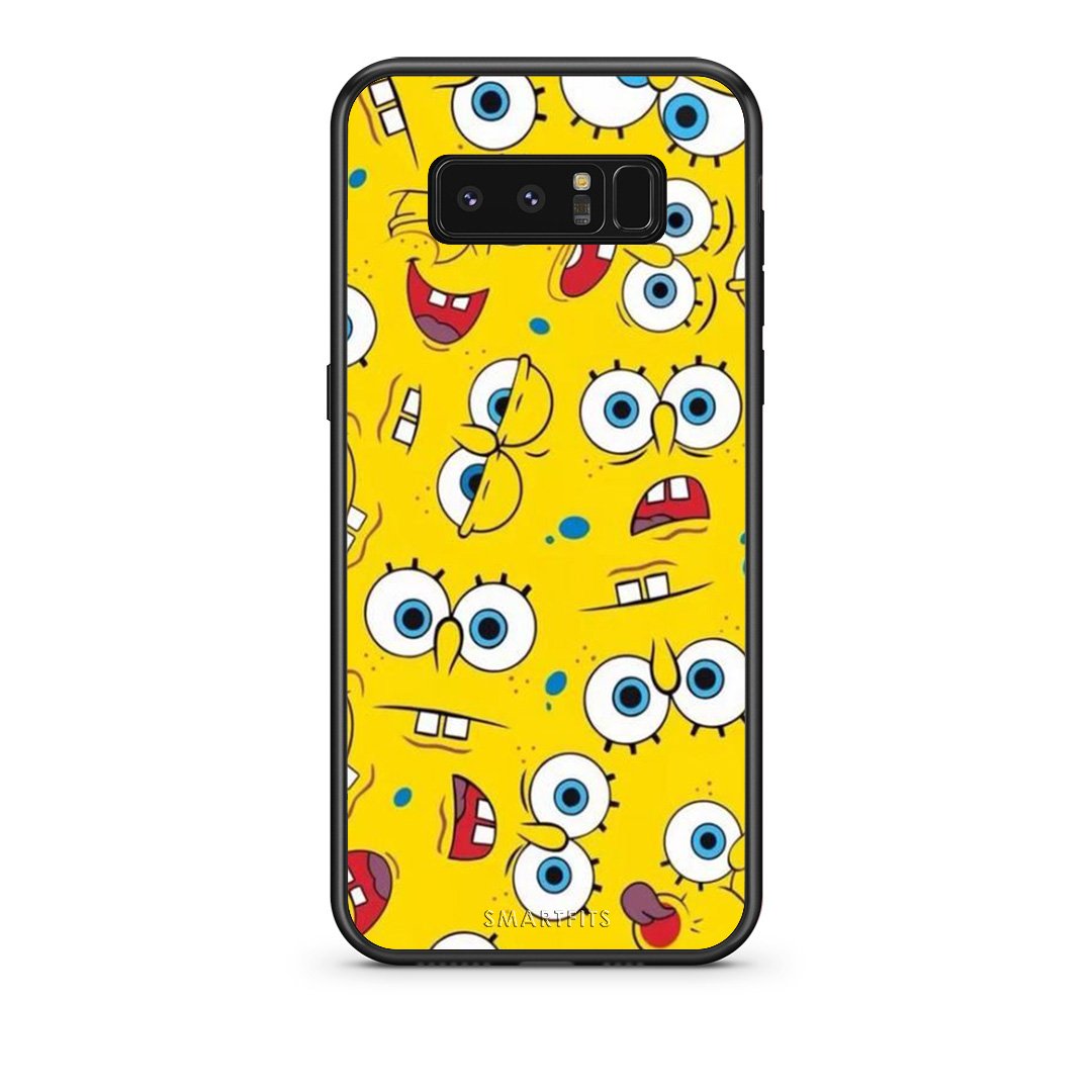 4 - samsung note 8 Sponge PopArt case, cover, bumper