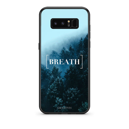4 - samsung note 8 Breath Quote case, cover, bumper