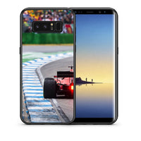 Thumbnail for Θήκη Samsung Note 8 Racing Vibes από τη Smartfits με σχέδιο στο πίσω μέρος και μαύρο περίβλημα | Samsung Note 8 Racing Vibes case with colorful back and black bezels