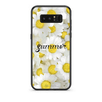 Thumbnail for samsung note 8 Summer Daisies Θήκη από τη Smartfits με σχέδιο στο πίσω μέρος και μαύρο περίβλημα | Smartphone case with colorful back and black bezels by Smartfits