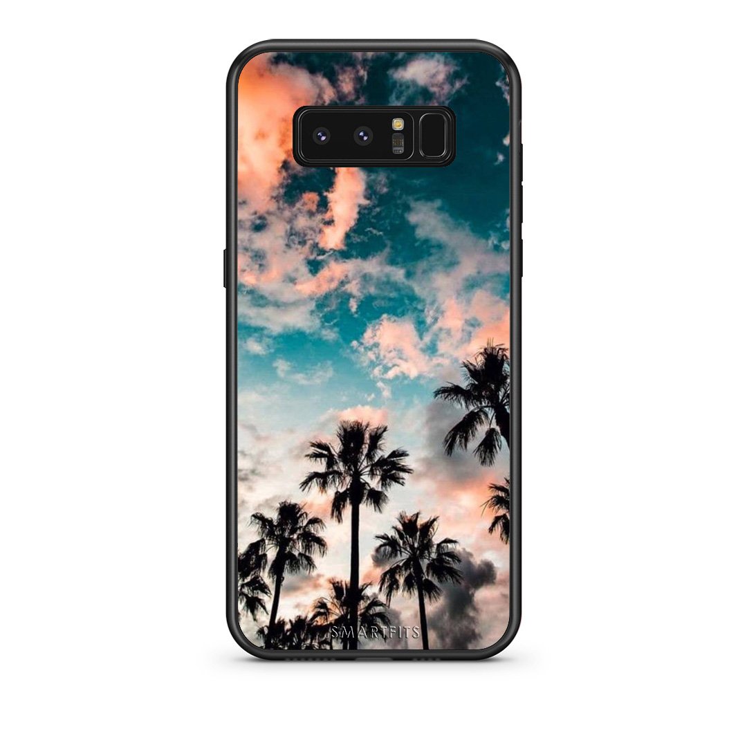 99 - samsung galaxy note 8 Summer Sky case, cover, bumper