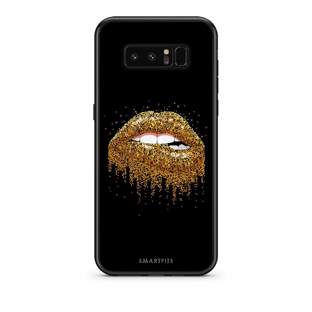 4 - samsung note 8 Golden Valentine case, cover, bumper