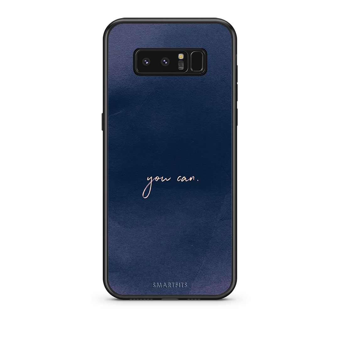 samsung note 8 You Can θήκη από τη Smartfits με σχέδιο στο πίσω μέρος και μαύρο περίβλημα | Smartphone case with colorful back and black bezels by Smartfits