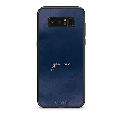 samsung note 8 You Can θήκη από τη Smartfits με σχέδιο στο πίσω μέρος και μαύρο περίβλημα | Smartphone case with colorful back and black bezels by Smartfits