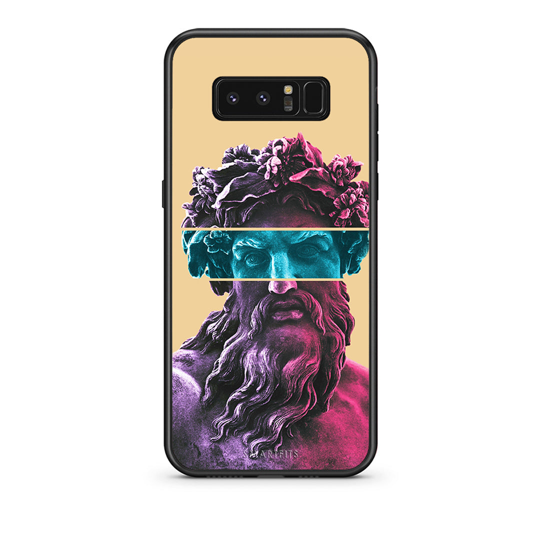 samsung note 8 Zeus Art Θήκη Αγίου Βαλεντίνου από τη Smartfits με σχέδιο στο πίσω μέρος και μαύρο περίβλημα | Smartphone case with colorful back and black bezels by Smartfits