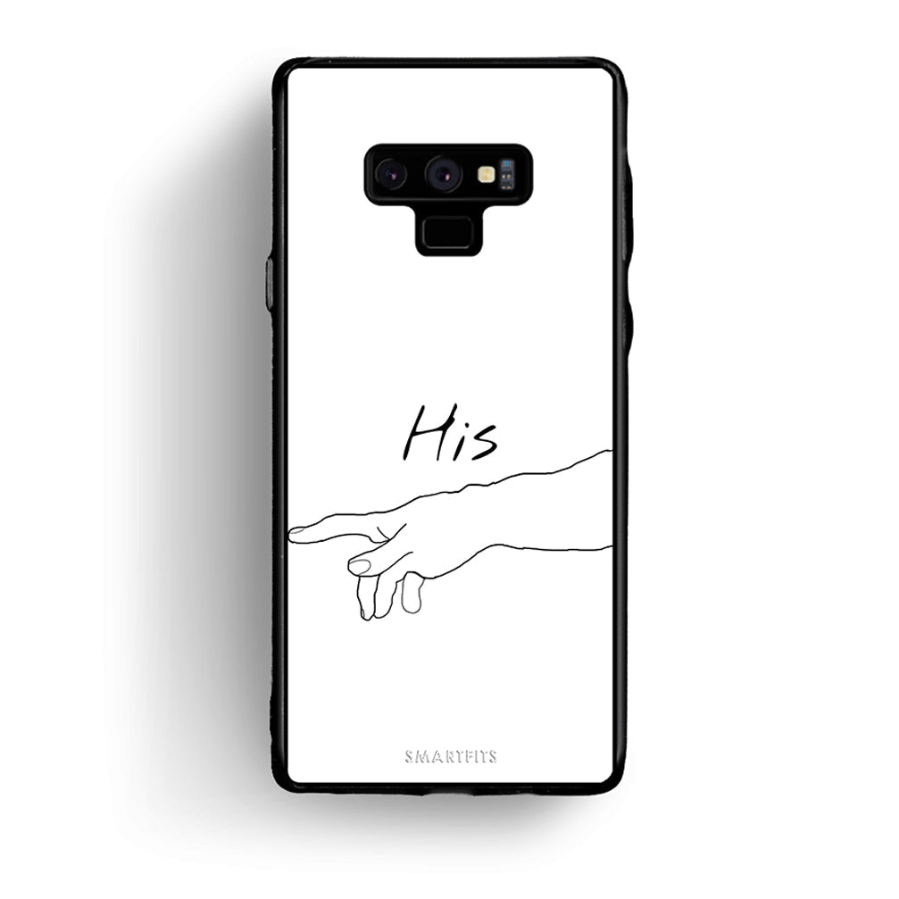 samsung note 9 Aeshetic Love 2 Θήκη Αγίου Βαλεντίνου από τη Smartfits με σχέδιο στο πίσω μέρος και μαύρο περίβλημα | Smartphone case with colorful back and black bezels by Smartfits