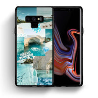 Thumbnail for Θήκη Samsung Note 9 Aesthetic Summer από τη Smartfits με σχέδιο στο πίσω μέρος και μαύρο περίβλημα | Samsung Note 9 Aesthetic Summer case with colorful back and black bezels