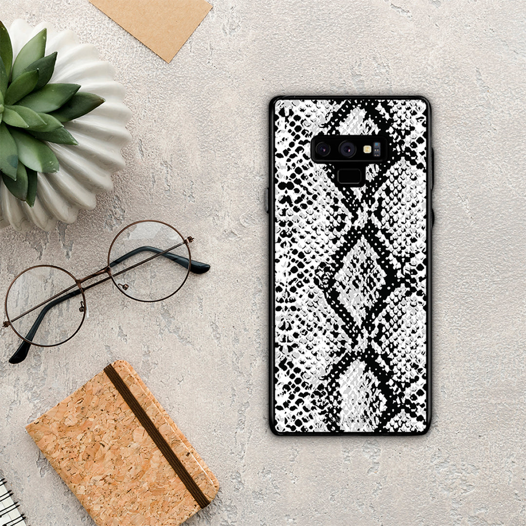 Animal White Snake - Samsung Galaxy Note 9 θήκη