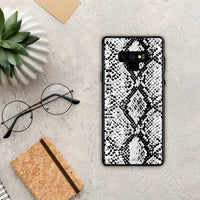 Thumbnail for Animal White Snake - Samsung Galaxy Note 9 θήκη