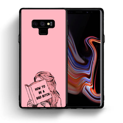Θήκη Samsung Note 9 Bad Bitch από τη Smartfits με σχέδιο στο πίσω μέρος και μαύρο περίβλημα | Samsung Note 9 Bad Bitch case with colorful back and black bezels