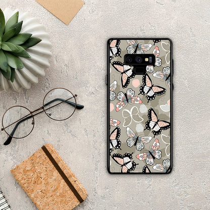 Boho Butterflies - Samsung Galaxy Note 9 θήκη