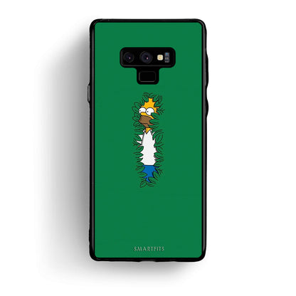 samsung note 9 Bush Man Θήκη Αγίου Βαλεντίνου από τη Smartfits με σχέδιο στο πίσω μέρος και μαύρο περίβλημα | Smartphone case with colorful back and black bezels by Smartfits
